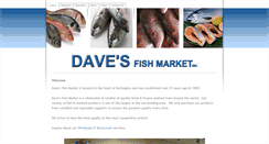 Desktop Screenshot of davesfishmarket.com